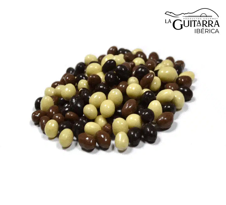 Mezcla de Cacahuetes Tres Chocolates 125g