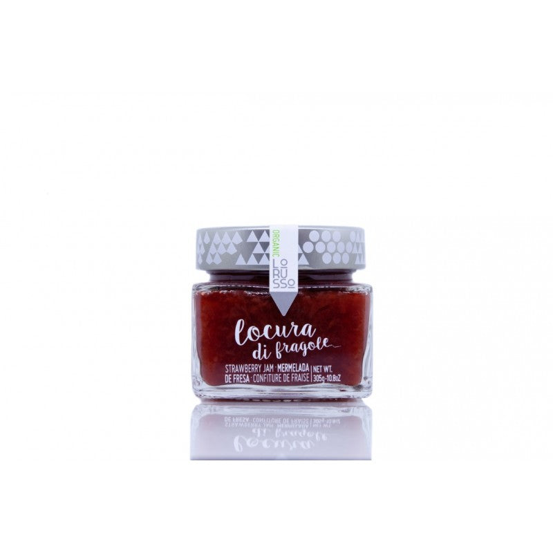 Mermelada EXTRA ECOLÓGICA de Fresa LORUSSO. 305 gr