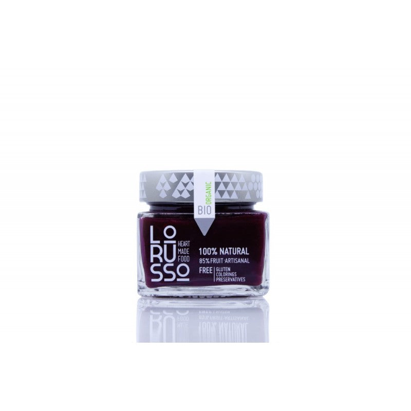 Mermelada EXTRA ECOLÓGICA de Frutos Rojos LORUSSO. 305 gr