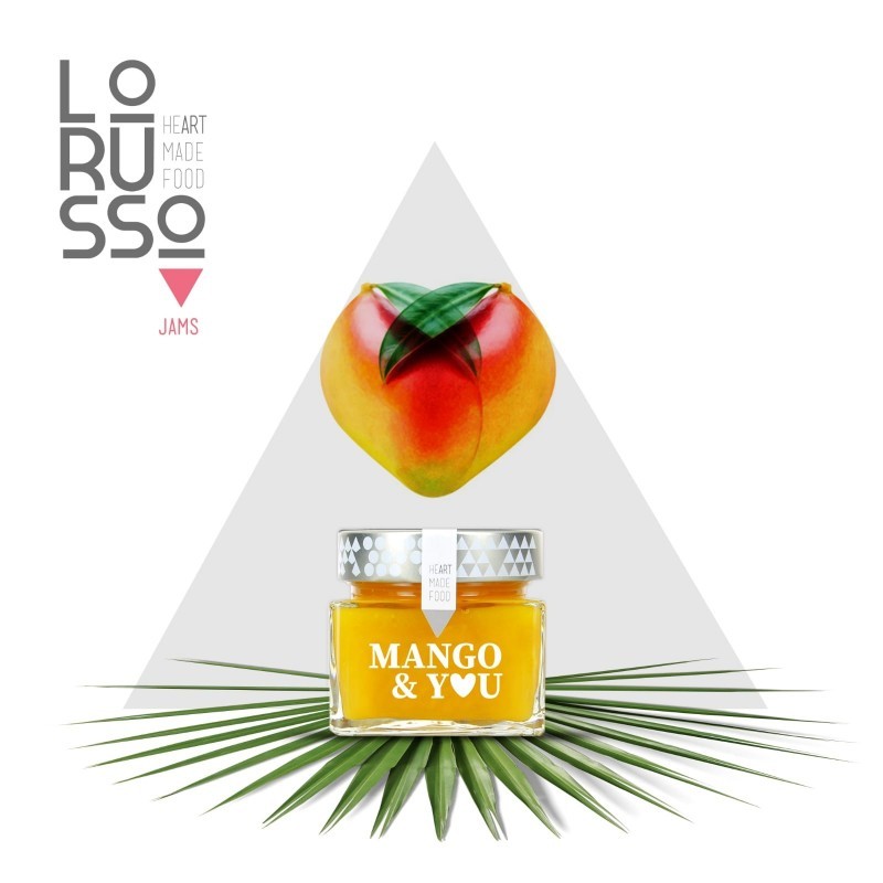 Mermelada EXTRA ECOLÓGICA de Mango LORUSSO. 305 gr