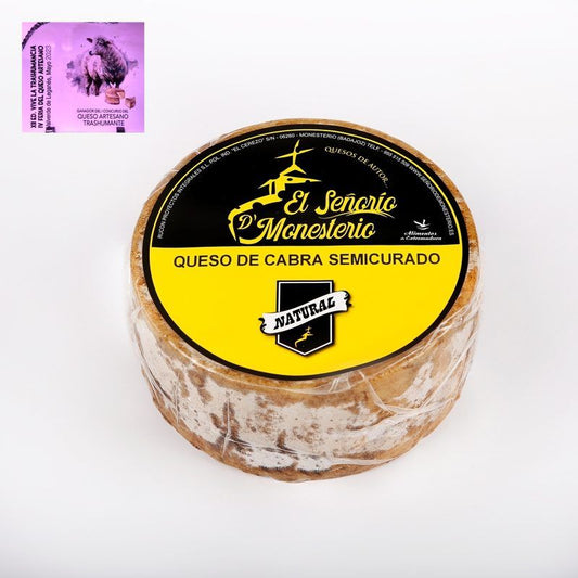 Queso de Cabra al Natural "Señorío de Monesterio" 500g