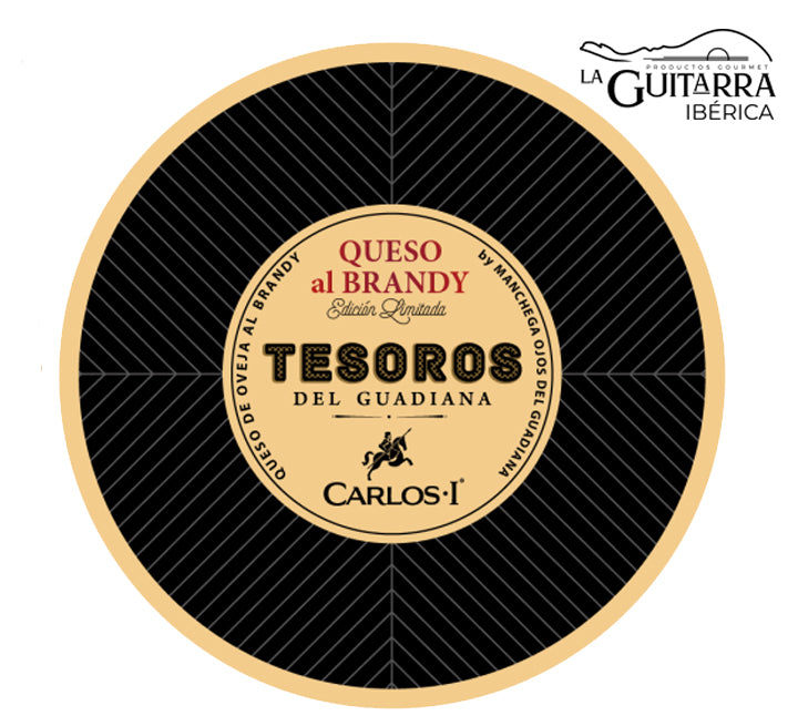 Queso de Oveja al Brandy Carlos I "Tesoros del Guadiana" 250g