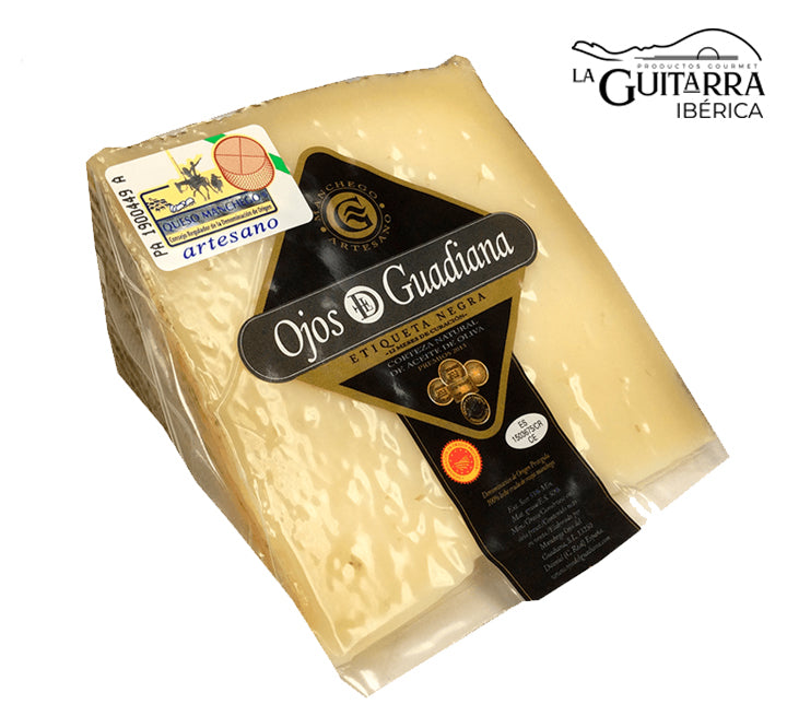 Queso Manchego Etiqueta Negra 12 Meses "Ojos del Guadiana" 200g