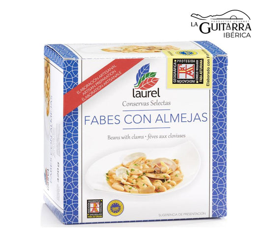 Fabes con Almejas IGP (Indicación Geográfica Protegida) 420gr