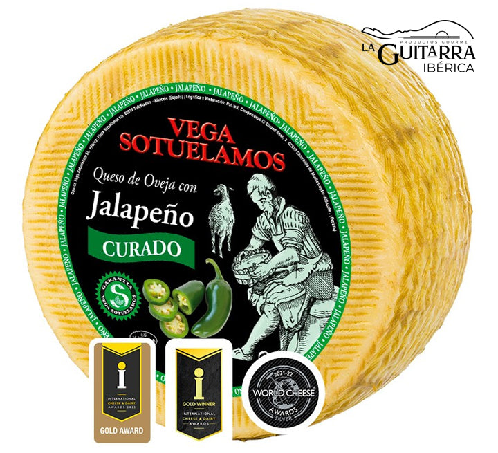 Queso con Jalapeño "Vega Sotuélamos" Cuña 220gr