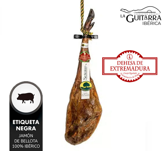 Jamón de Bellota 100% Ibérico D.O.P. Dehesa de Extremadura "Señorío de Montanera" 7,5-8,5kg