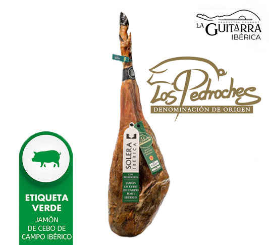 Jamón de Cebo Campo 100% Ibérico D.O.P. Valle de los Pedroches "Solera Ibérica"