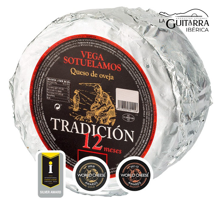 Queso Curado en manteca "Vega Sotuélamos" Enteros/Cuña