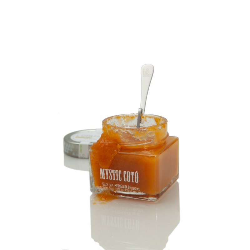 Mermelada EXTRA ECOLÓGICA de Melocotón LORUSSO. 305 gr