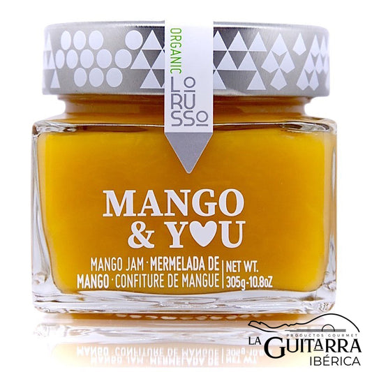 Mermelada EXTRA ECOLÓGICA de Mango LORUSSO. 305 gr