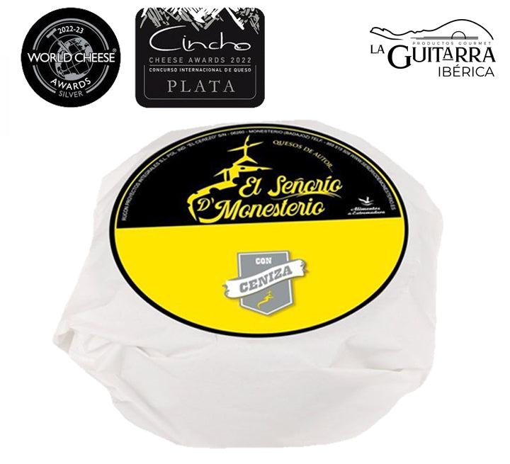 Queso de Cabra con Ceniza "Señorío de Monesterio" 500g