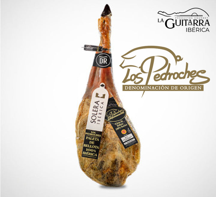 Paleta de Cebo Campo 100% Ibérica D.O.P. Valle de los Pedroches "Solera Ibérica" 100g (LONCHEADA)