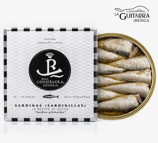 Sardinillas En Aceite De Oliva 10/14 Real Conservera Española 115 Gr