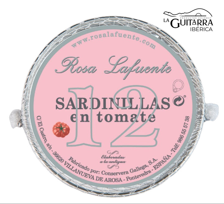Sardinillas en tomate "Rosa Lafuente" 12 piezas