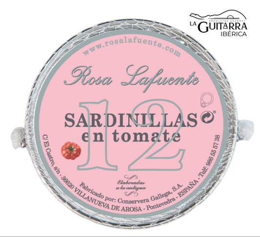 Sardinillas en tomate "Rosa Lafuente" 12 piezas
