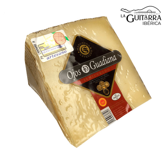 Queso Manchego Semicurado "Ojos del Guadiana" 200g