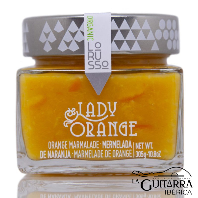 Mermelada EXTRA ECOLÓGICA de Naranja LORUSSO. 305gr