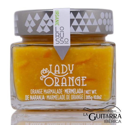 Mermelada EXTRA ECOLÓGICA de Naranja LORUSSO. 305gr